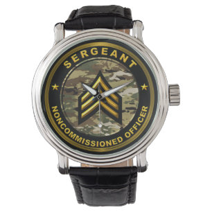 Sergeant Army Noncommissioned Officer Watch