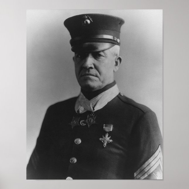 Sergeant Major Dan Daly Poster (Front)