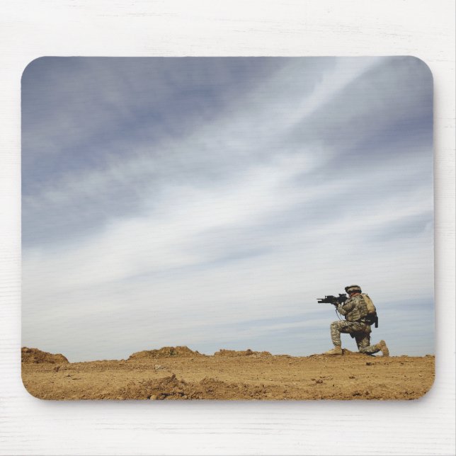 Sergeant provides security mouse pad (Front)