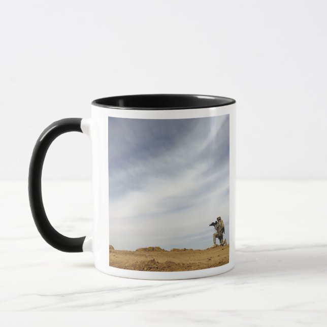 Sergeant provides security mug (Left)