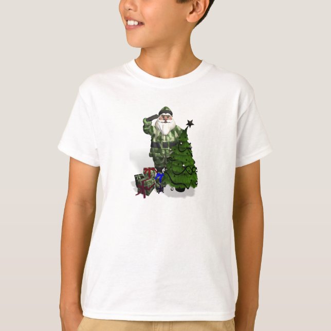 Sergeant Santa Claus T-Shirt (Front)