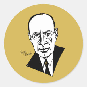 Sergei Prokofiev Classic Round Sticker