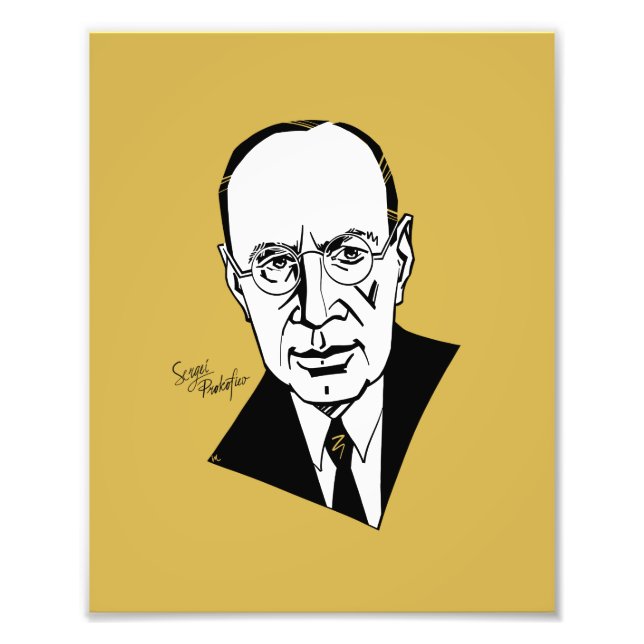 Sergei Prokofiev Photo Print (Front)
