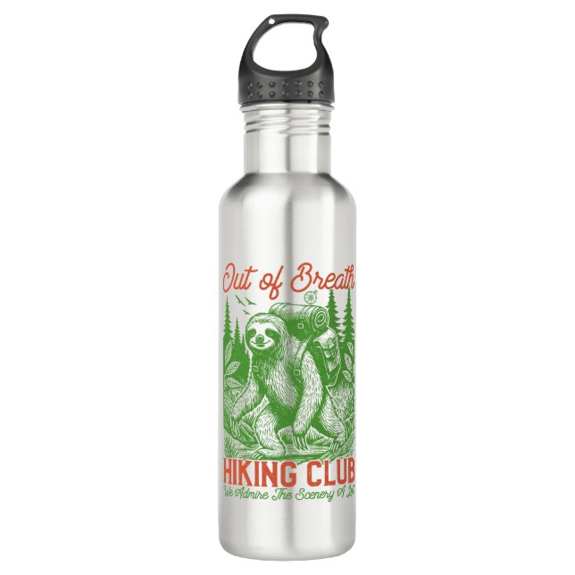 Serial Chiller Sloth Hanging from Branch 710 Ml Water Bottle (Front)