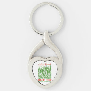 Serial Chiller Sloth Hanging from Branch Key Ring