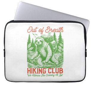 Serial Chiller Sloth Hanging from Branch Laptop Sleeve
