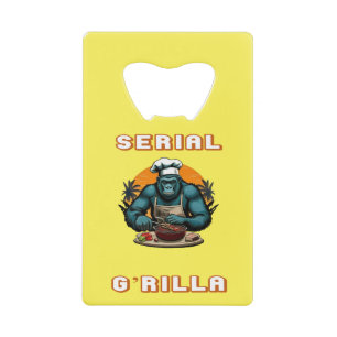 Serial G'rilla Master BBQ Griller Fun Pun