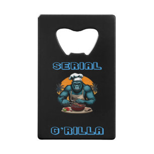 Serial G'rilla Master BBQ Griller Fun Pun