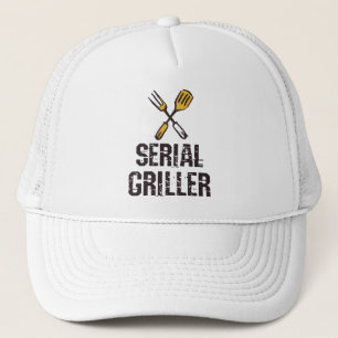 Serial griller Grill BBQ master Grill cutlery Trucker Hat