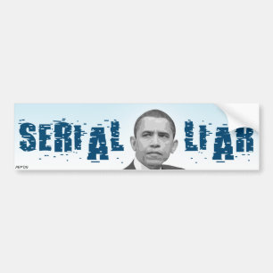 Serial Liar Bumper Sticker