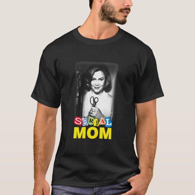 Serial Mum! V-Neck  T-Shirt (Front)