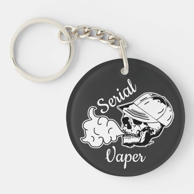 Serial Vaper Pro Vaping Key Ring (Front)