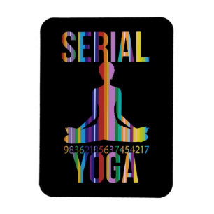 serial yoga - magnet