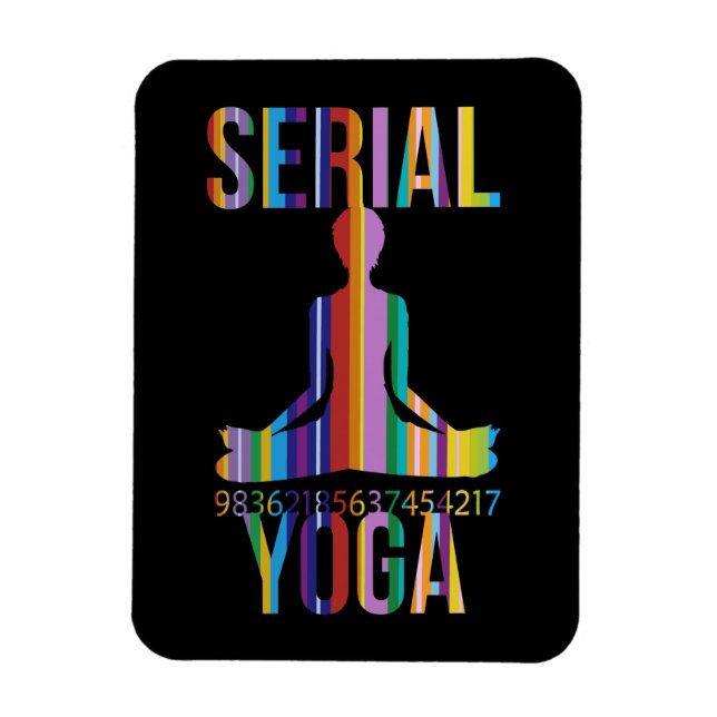 serial yoga - magnet (Vertical)