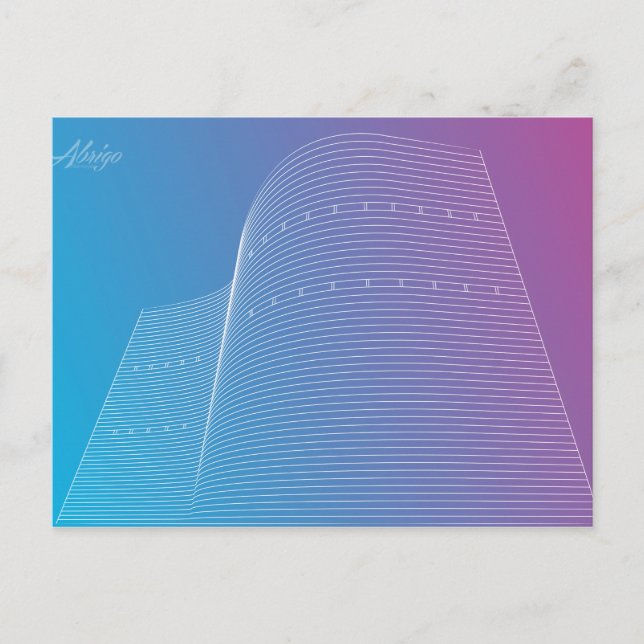 Série Oscar Niemeyer Postcard (Front)