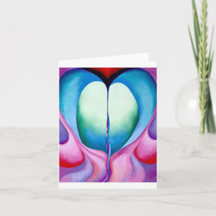 Series 1, No. 8, Georgia O'Keeffe,  Card