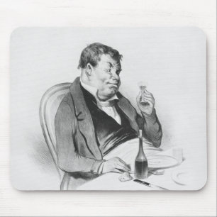Series 'Galerie physionomique', Bordeaux Mouse Pad