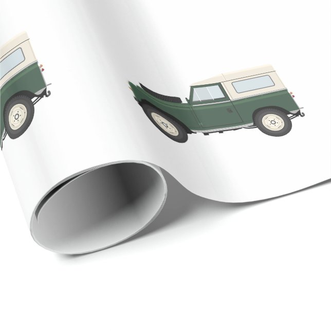 Series Land Rover Wrapping Paper (Roll Corner)