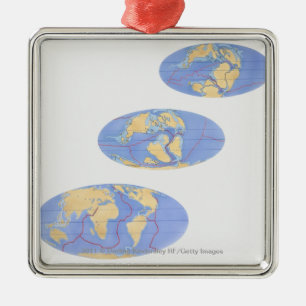 Series of Illustrations of Earth Metal Ornament