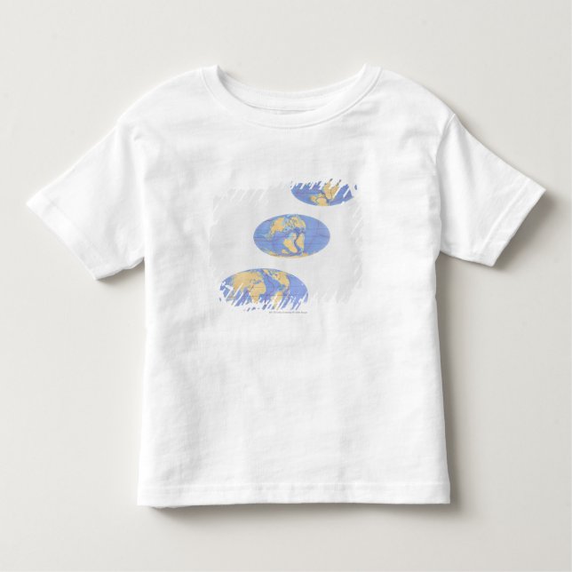 Series of Illustrations of Earth Toddler T-Shirt (Front)