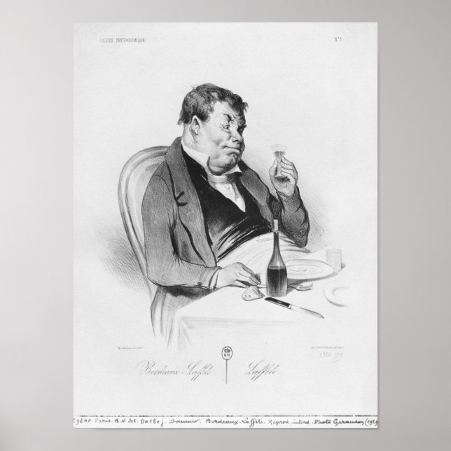 Series 'Physical Gallery', Bordeaux Poster (Front)