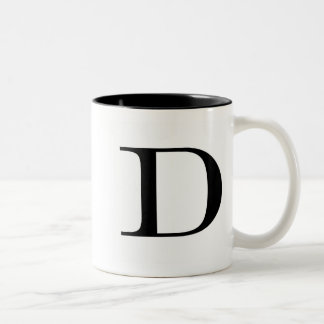 Serif D mug
