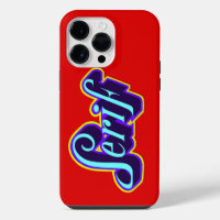 Serif - iPhone Case