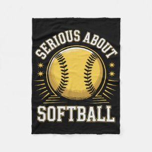 Serious About Softll _1  Fleece Blanket