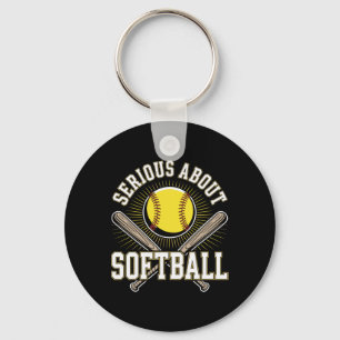 Serious About Softll Funny Softll Player Key Ring