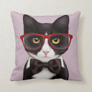 Serious Cat Cushion
