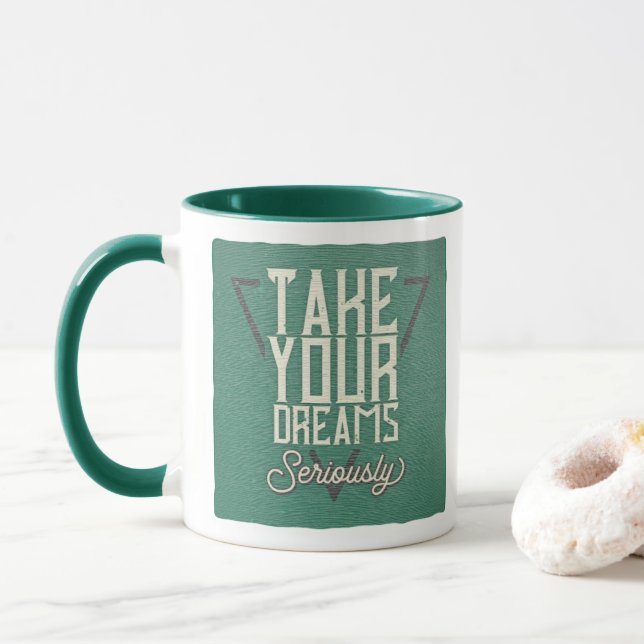 Serious Dreams Mug (With Donut)