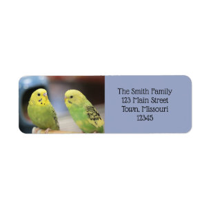 Serious keets return address label