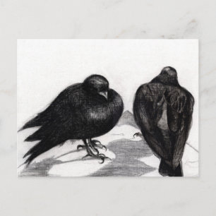 Serious Pigeon Situation 2012 Postcard