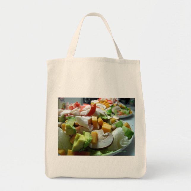 Serious salad tote bag (Front)