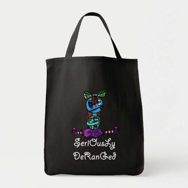 Seriously Deranged Tote Bag (Front)