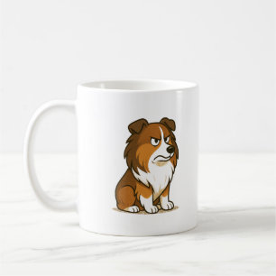 Seriously Disappointed Shetland Sheepdog Coffee Mug