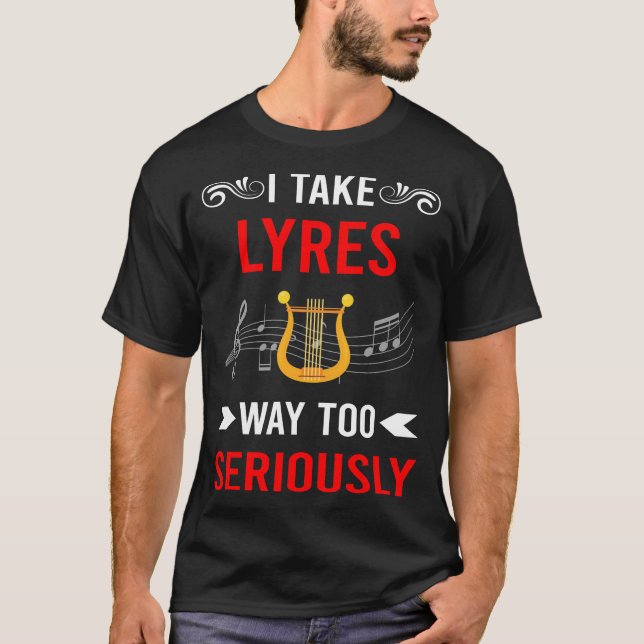 Seriously Lyre T-Shirt (Front)