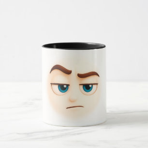 Seriously? unimpressed blue eyed emoji mood mug