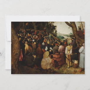 Sermon of St John the Baptist by Pieter Bruegel
