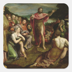 Sermon of St. John the Baptist Square Sticker