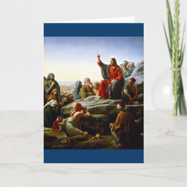 Sermon on the Mount Card (Front)