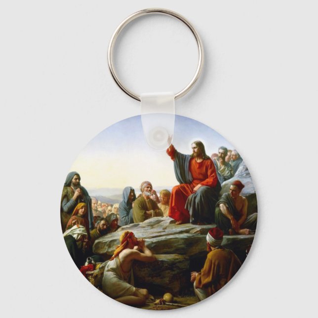 Sermon on the Mount Key Ring (Front)
