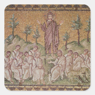 Sermon on the Mount Square Sticker