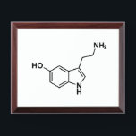 serotonin chemical formula science symbol elements award plaque<br><div class="desc">serotonin chemical formula science symbol elements hormone excitement medicine happy</div>