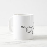 serotonin chemical formula science symbol elements coffee mug<br><div class="desc">serotonin chemical formula science symbol elements hormone excitement medicine happy</div>