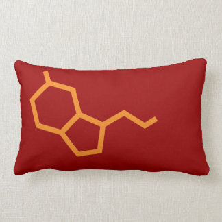Serotonin - Dopamine - love and happiness Lumbar Cushion