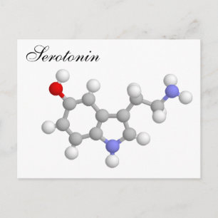 Serotonin Postcard