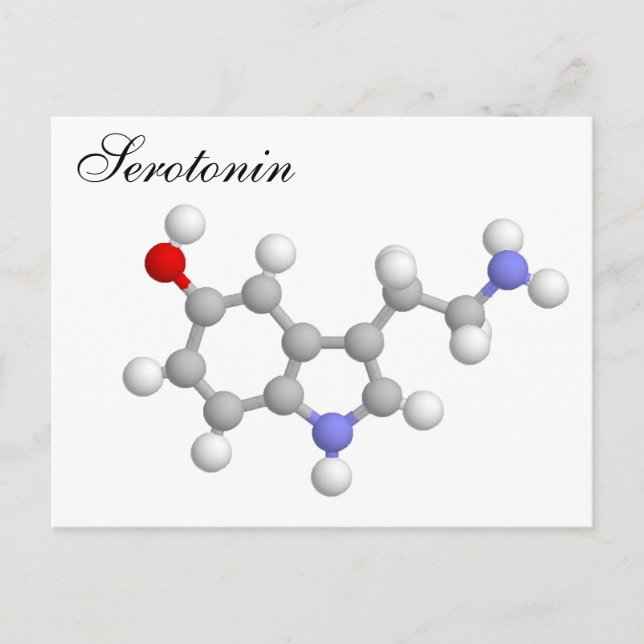 Serotonin Postcard (Front)