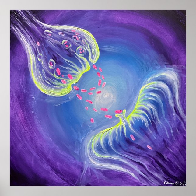 Serotonin reuptake poster (Front)