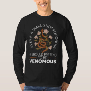 Serpent Animal Reptile Herpetology Snake T-Shirt